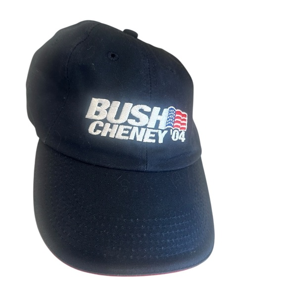 Vintage Bush / Cheney ‘04 Presidential Election Baseball Adjustable Hat - Picture 1 of 3